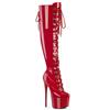 Pleaser - JUBILANT3012 Bottes cuissardes à plateforme - Rouge Product image